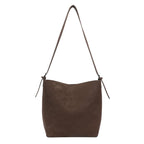 Versatile Retro Matte Women's Single-shoulder Large-capacity Bucket Bag