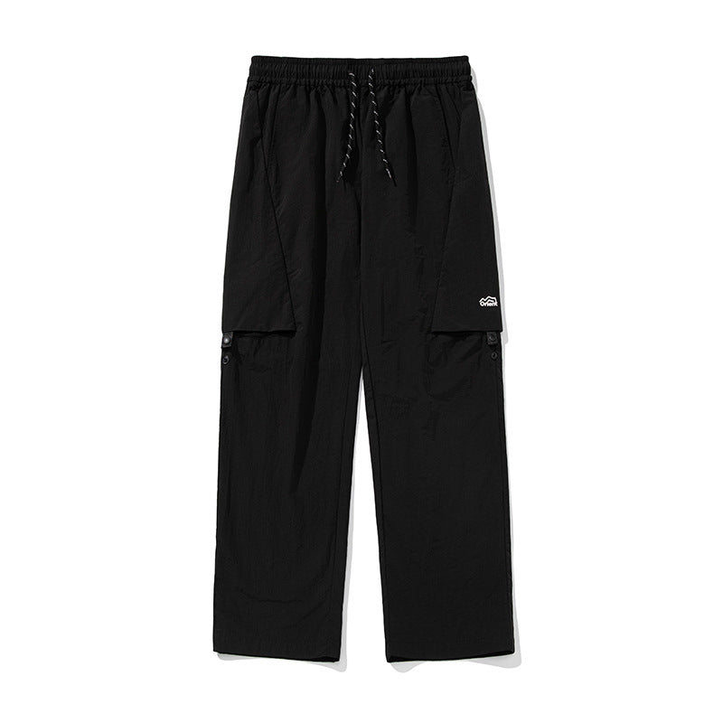 Men's Loose-leaf Split Adjustable Breathable Casual Pants