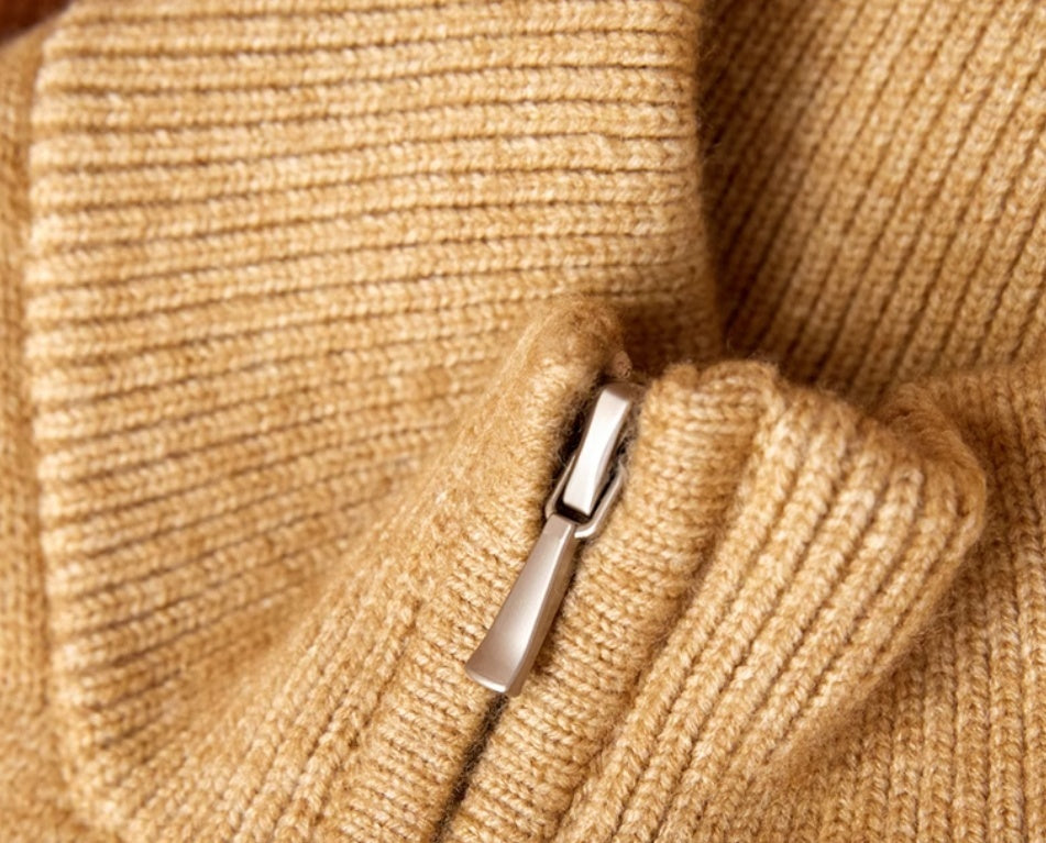 Vintage Stand Collar Vest British Slim-fitting Sleeveless