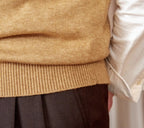 Vintage Stand Collar Vest British Slim-fitting Sleeveless