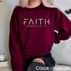 Trendy Faith Sweatshirt Bible Verse Shirt Christian Clothing