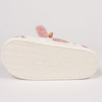 Cute Cartoon Cow Plush Slippers Winter Warm Indoor Bedroom Floor Fuzzy Slipper Couple Non-slip House Shoes