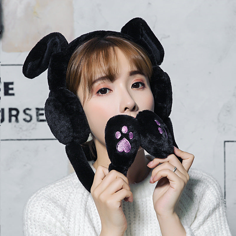 Plush Warmth Cute Winter Warmer Ear Protection