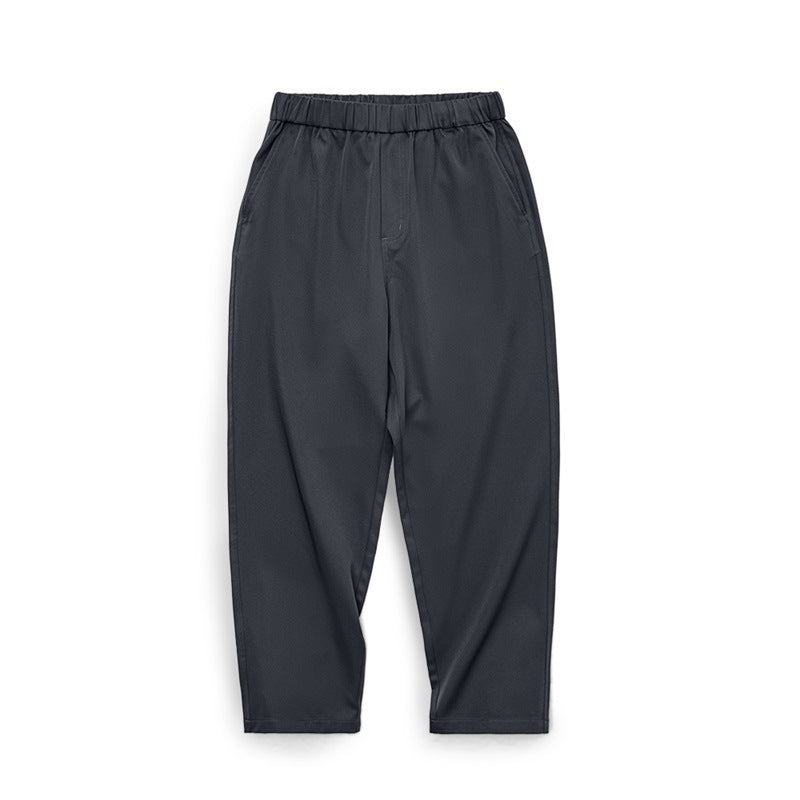 Non-ironing Anti-wrinkle Loose Straight Trousers Men