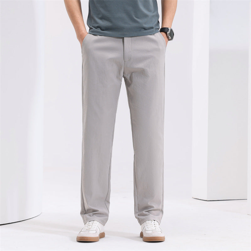 Men Fashion Brands Fashion Straight Loose Casual Pants