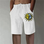 Men's Beach Pants Fun 3D Printed Swimming Trunks