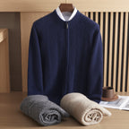 Pure Cashmere Shirt Thick Twisted Sweater Light Luxury Sweater Coat