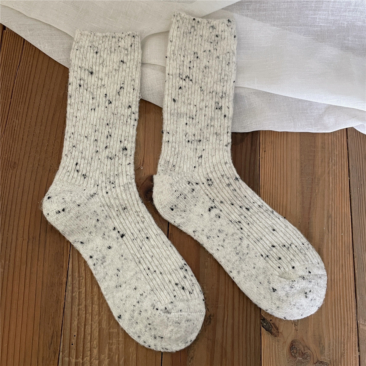 Thickened Wool Socks For Warmth In Winter