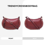 Single Shoulder Crescent Retro Women's Bag