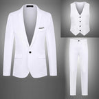 Men's Business Casual Men's Clothing Vest Suit Suit