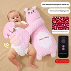 Infant Exhaust Pillow Hand Remote Controlled Soothing For Baby Sleep Cartoon Plush Toddler Comforting Hand