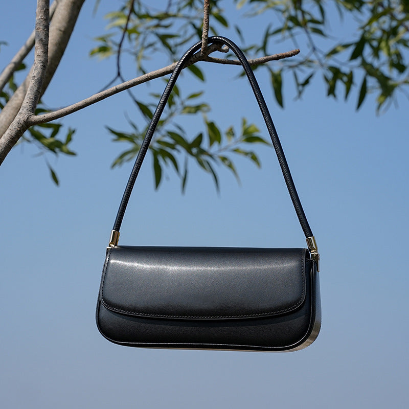 Genuine Leather Women's Bag Saddle Commuter Underarm