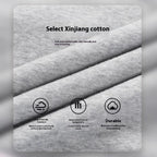 Gray Hooded Sweater For Women Fleece-lined Thick Loose Casual Sweatshirt