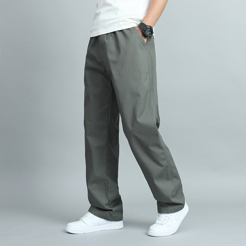 Pure Cotton Track Pants Overalls Fashionable All-matching