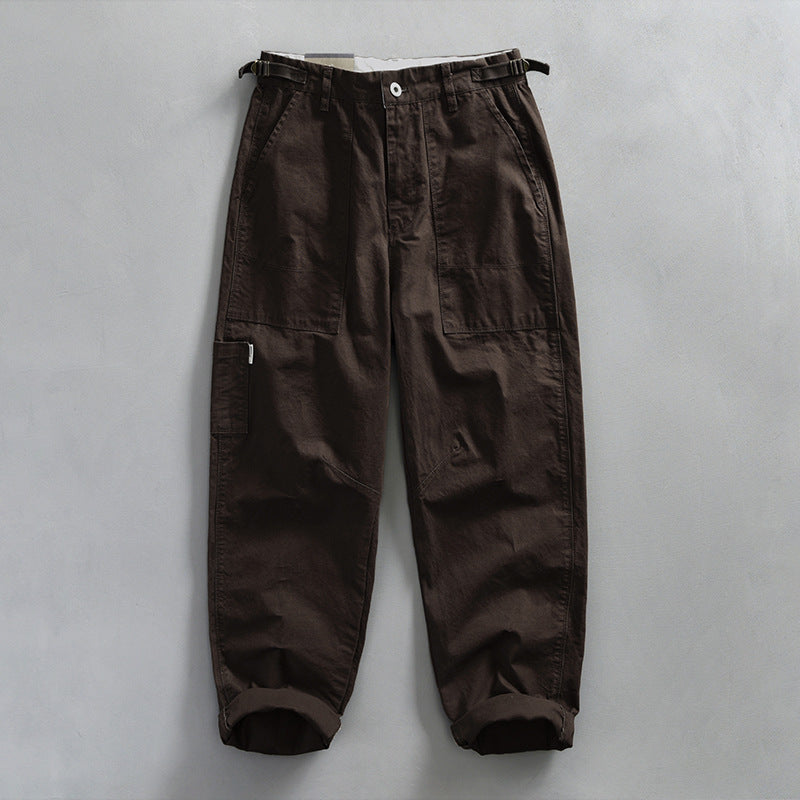 Spring And Autumn Fashion Trendy Young Men Workwear Casual Pants