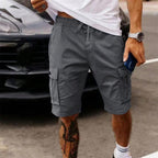 Workwear Shorts Men's New Summer American Straight Cropped Casual Pants