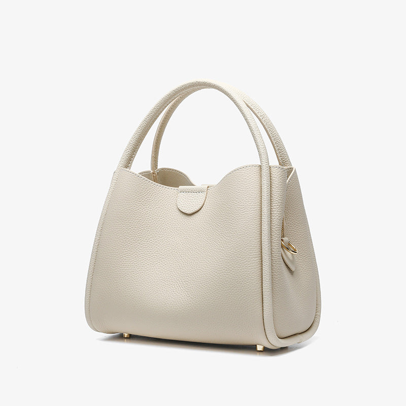 Vegetable Basket Large Capacity First Layer Cowhide High-grade