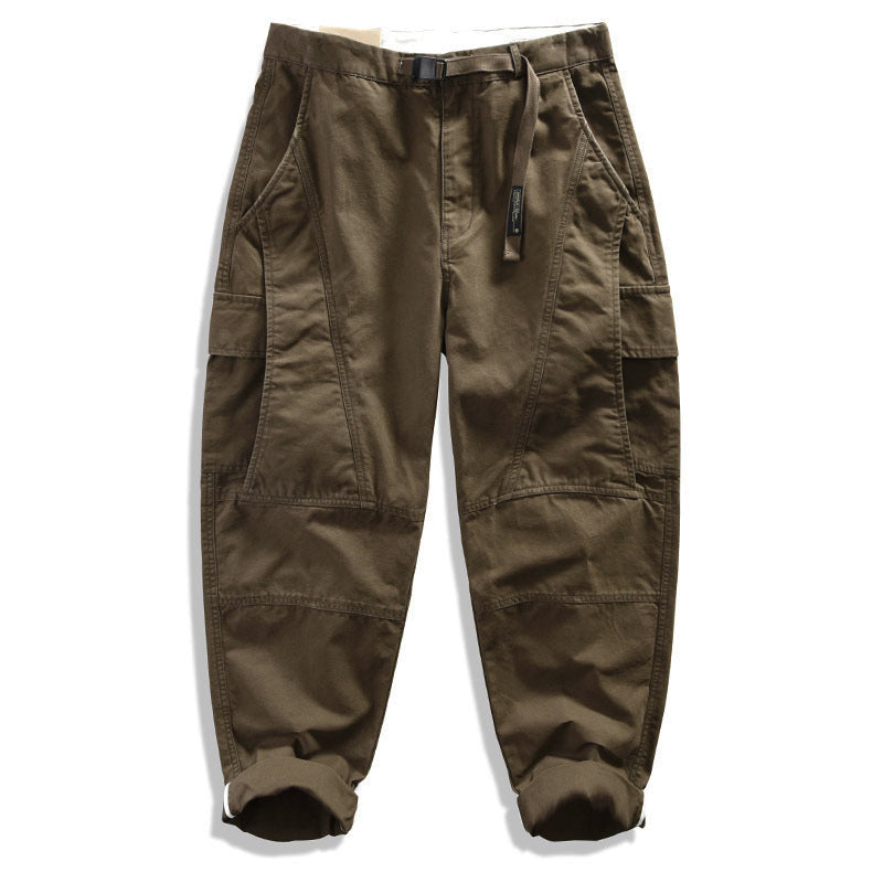 Design Overalls Men's Fashion Brand Loose All-match Micro-cone Casual