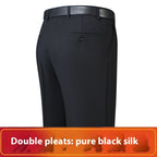 Men's Loose Deep Crotch Straight Trousers