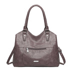 Jurchen Leather Large-capacity Soft Leather Casual Bag