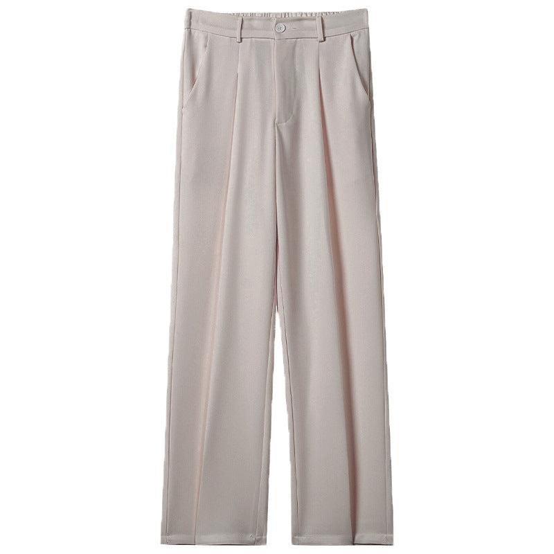 High-end Drooping Slimming Loose All-match Non-ironing Trousers