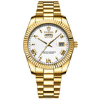 Blue Quartz Watch Couple Business Watch