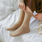 Women's Fashion Rhombus Wool Socks