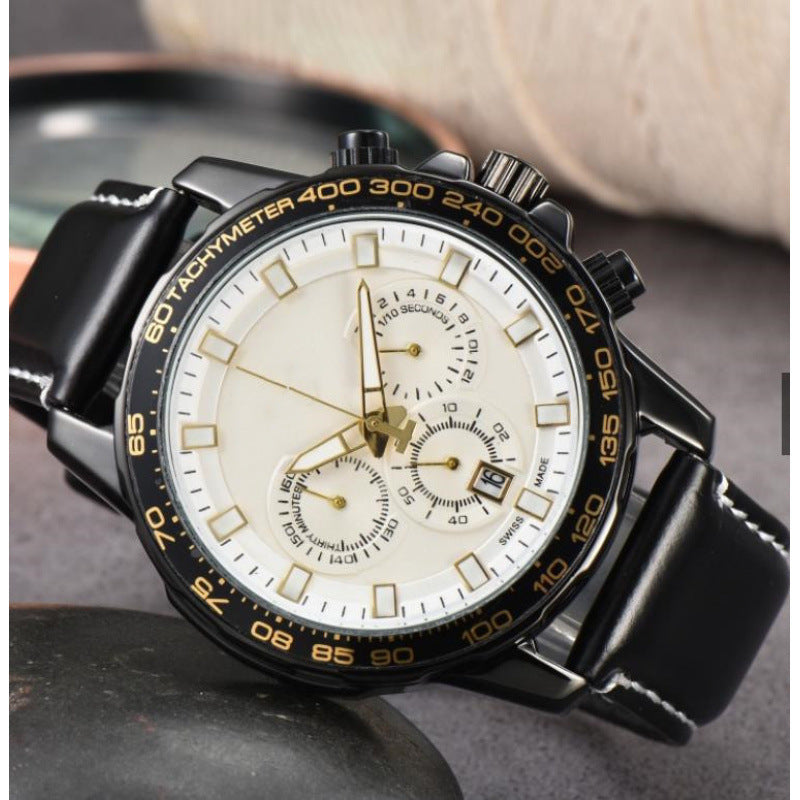 Men's Day Six-pin Full-function Quartz Watch