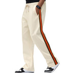 Contrast Color Side Stripe Sports Speaker Casual Sweatpants