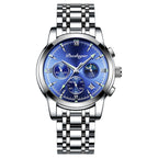 Multifunctional Men's Watch Luminous Waterproof Quartz Wrist Watch