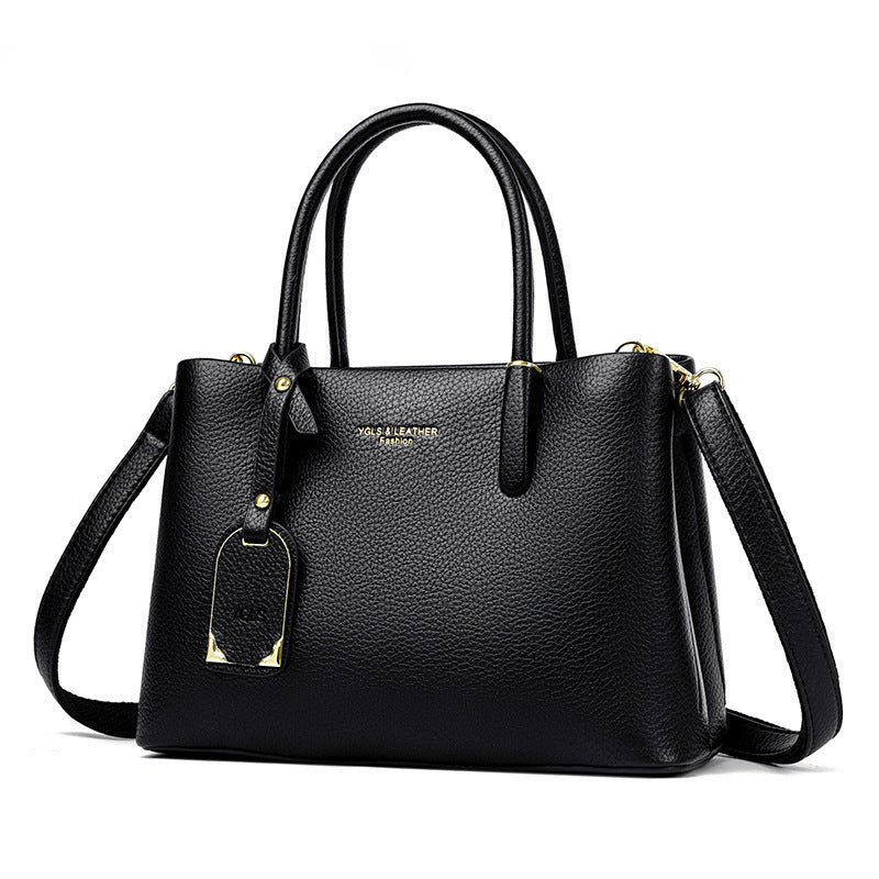 Popular One-shoulder Middle-aged Mother Bag Women's Retro Handbag