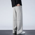 Men's Fashion Casual Pants Straight-leg Trousers