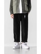 Loose Straight Tapered Pants Sports Wide Legs