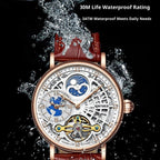 Automatic Hollow Mechanical Star Men's Watch