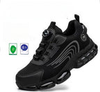 Men's Wear-resistant Workwear Breathable Fly Woven Shoes