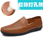 Cowhide Men's Business Casual Leather Shoes