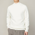 Autumn And Winter Mock Neck Sweater Men's Undershirt