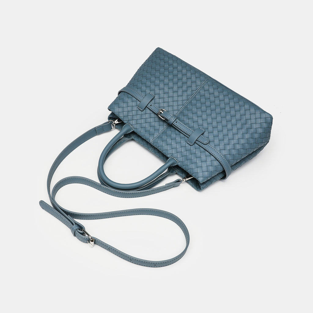 Simple Commute Large Capacity New Woven Pattern Bag For Women