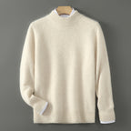 Half Turtleneck Men's Autumn And Winter New Pullover Sweater Loose Sweater