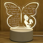 Heart-shaped Table Lamp Gift Lamp For Parents, Sisters And Friends