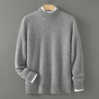 Half Turtleneck Men's Autumn And Winter New Pullover Sweater Loose Sweater