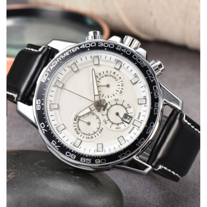 Men's Day Six-pin Full-function Quartz Watch
