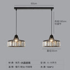 Simple Modern Light Luxury Crystal Creative Sun Lamp Bedroom Bedside Small Droplight