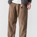 Loose Straight Tapered Pants Sports Wide Legs