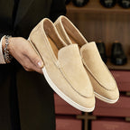 British Loafers Retro Flat Bottom Casual Men