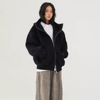 American-style Retro Street High-grade Profile Hooded Sweater