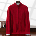 Men's Solid Color Casual Business Sweater