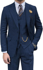 Men's Casual Fashion Three-piece Set