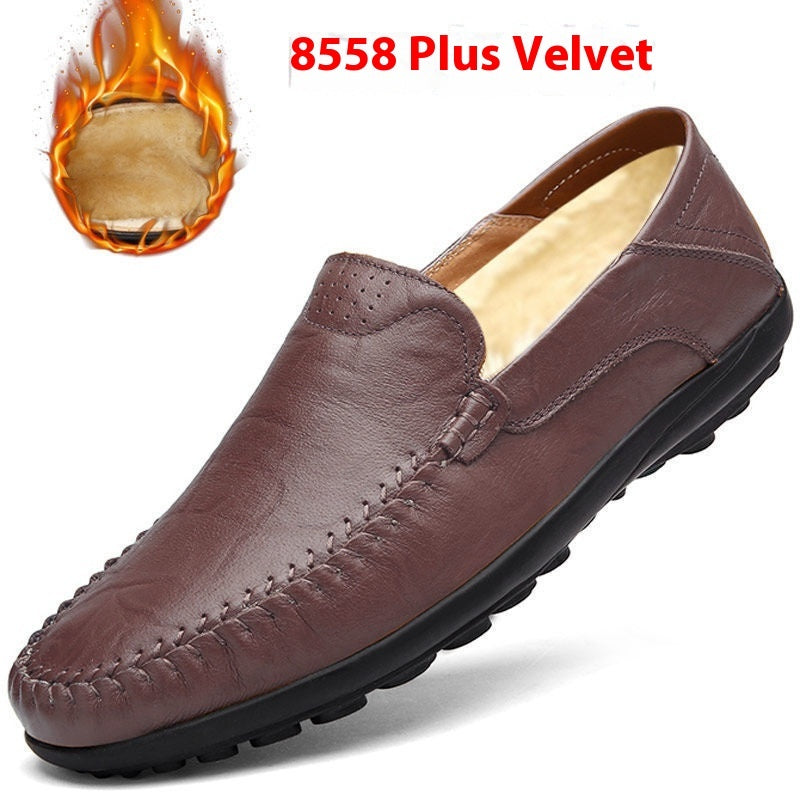 Cowhide Men's Business Casual Leather Shoes