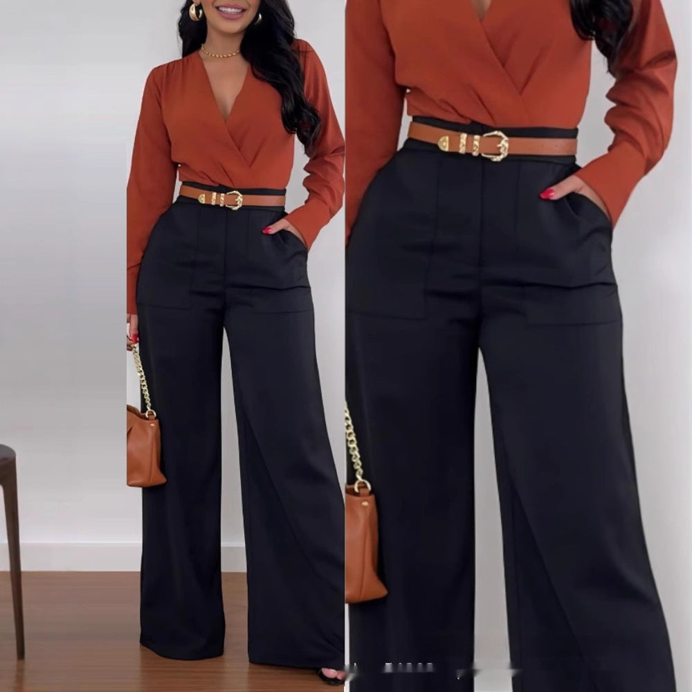 Solid Color BASIC Versatile Casual Flared Pants